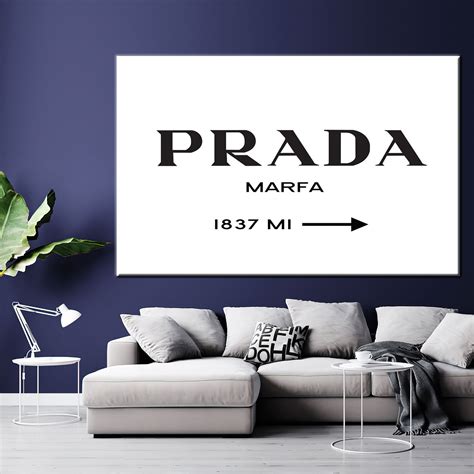 prada canvass|prada wall art.